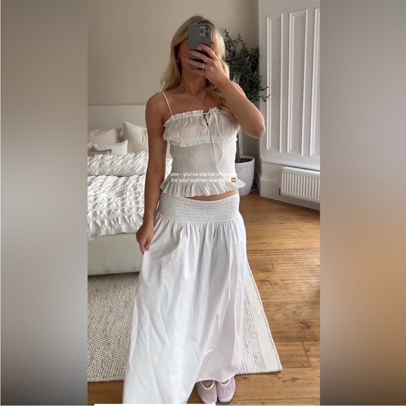 Zara White Maxi Skirt - Picture 5 of 16